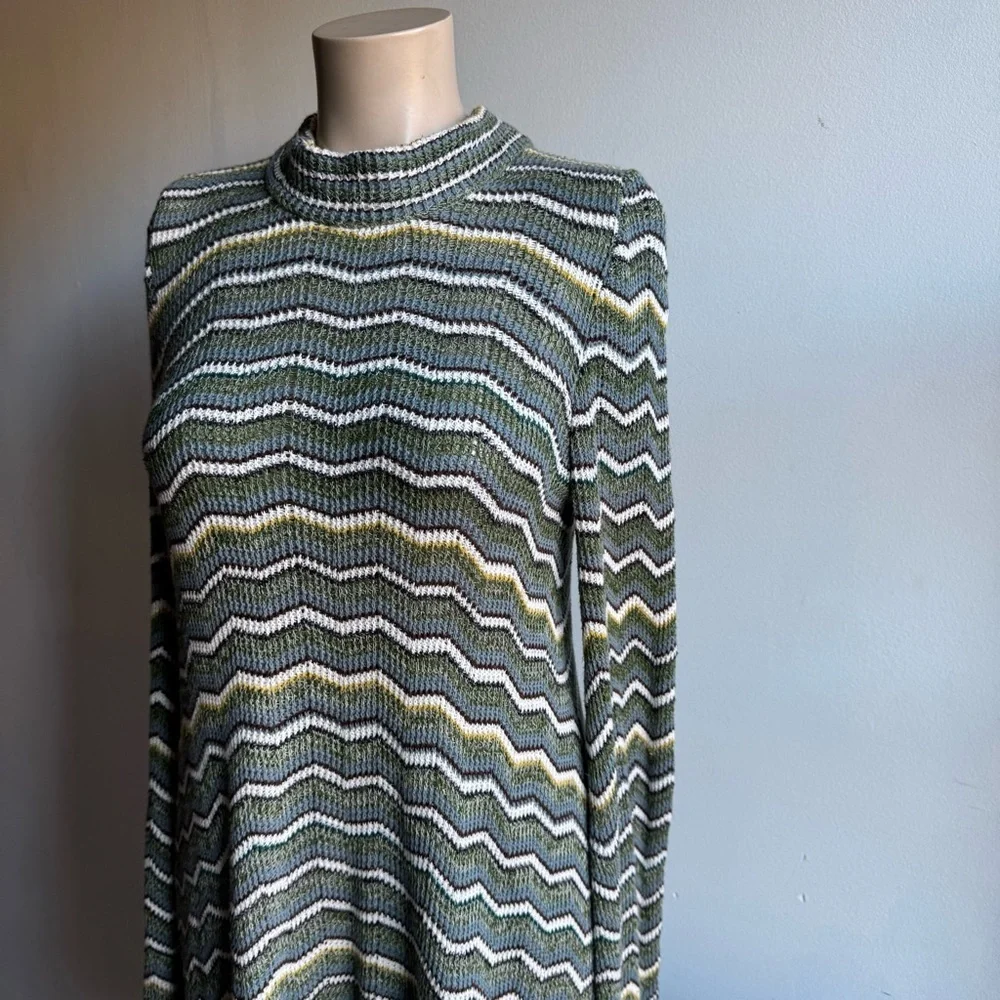 Free People Zig Zag  Tunic Dress 